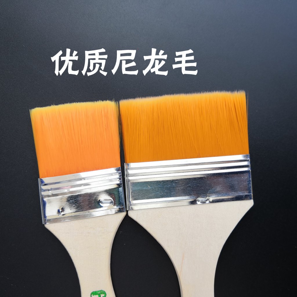 Factory wholesale nylon board brush oil brush cleaning small brush industrial row brush paint board brush small barbecue brush