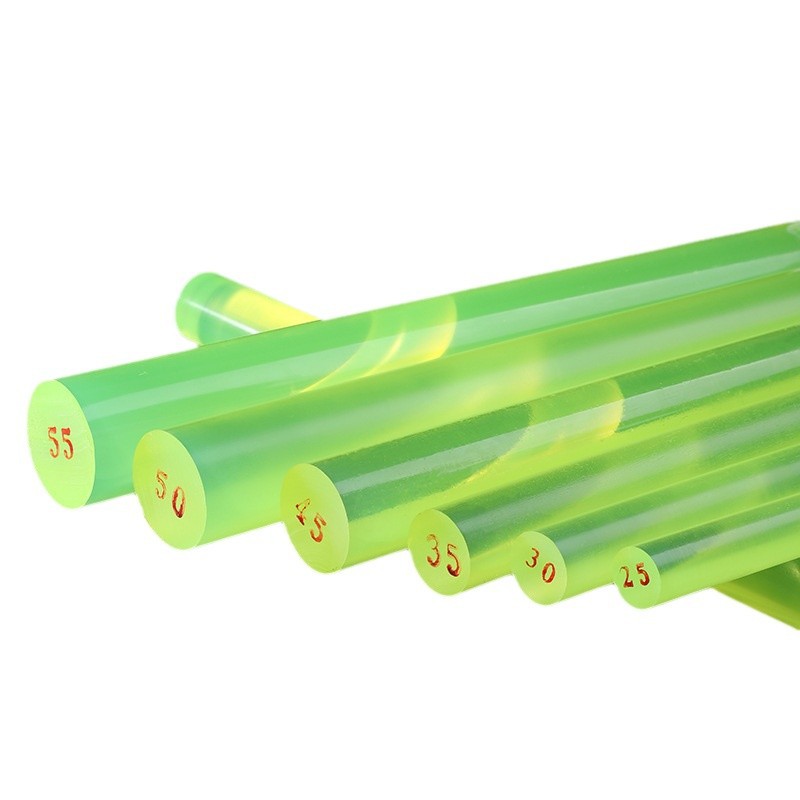 Manufacturer polyurethane pu rod high wear resistance high elasticity high temperature resistant in stock high strength glue solid bar
