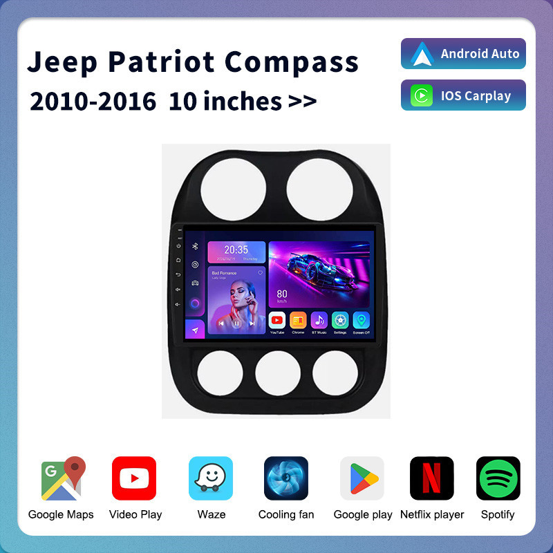 Подходит для Jeep Guide навигатор Jeep Compass Patriot автомобиль carplay дисплей