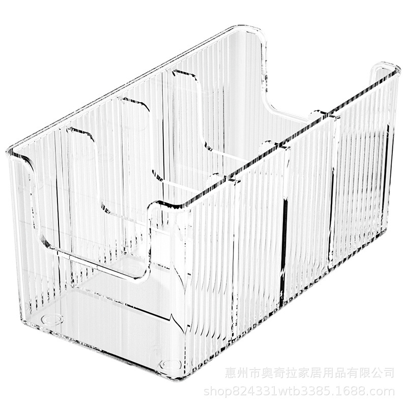 Ochilla Mask Storage Box Lipstick Eyeshadow Cosmetics Transparent Comber Household Dressing Table Skin Care Storage Rack