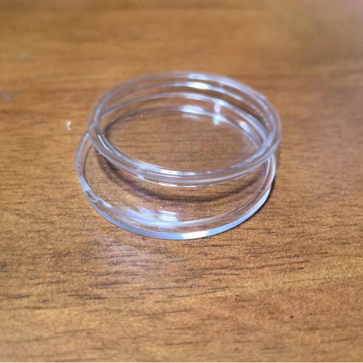 Commemorative Coin Acrylic Collection Box Coin Coin Commemorative Coin Collection Small Round Box Zodiac Protection Box