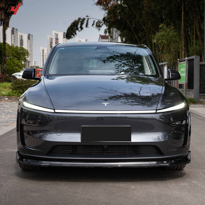 Suitable for new Tesla ModelY modified front lip front shovel small surround refurbished new ModelY front shovel front lip