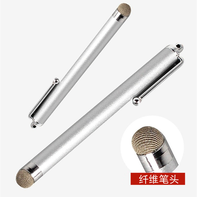 Painting Conductive Cloth Head Stylus Universal Paint Touch Pen Capacitive Pen Metal Mobile Phone Stylus Wholesale