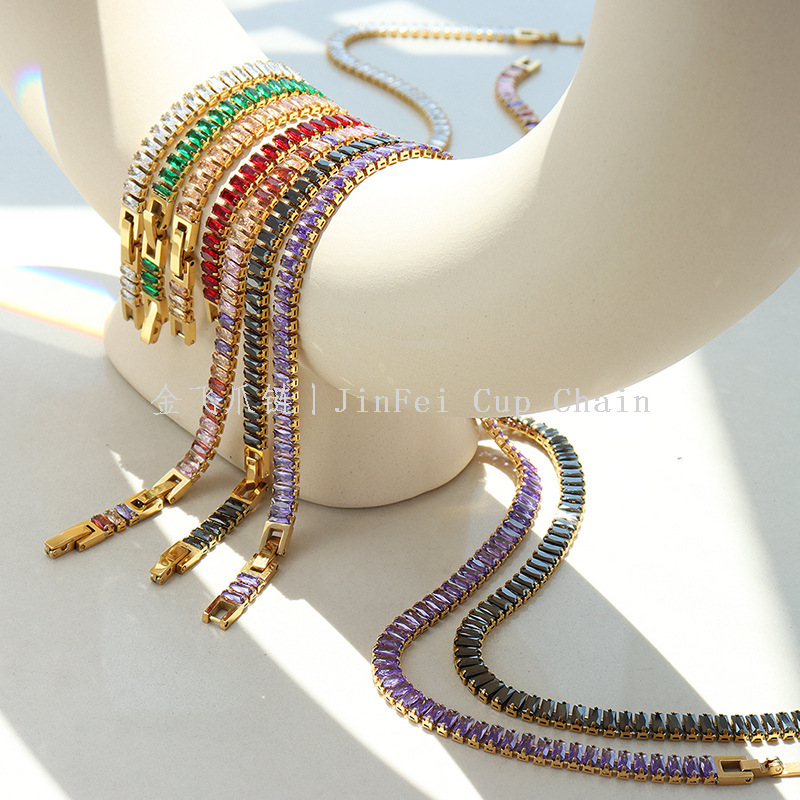 Европейский и американский стиль легкой роскоши модный индивидуальный браслет микро-вставка с бриллиантами цветной циркон модный полный бриллиант браслет эластичный открытый