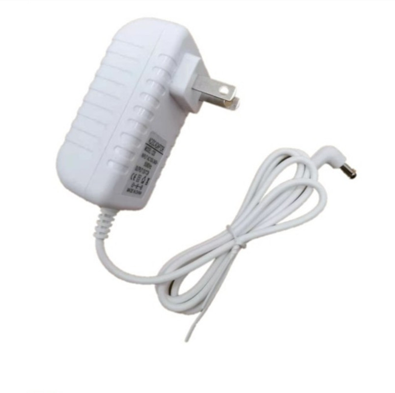 First-hand wholesale 12V2A small home charger Baidu AI smart speaker charging power cord straight elbow