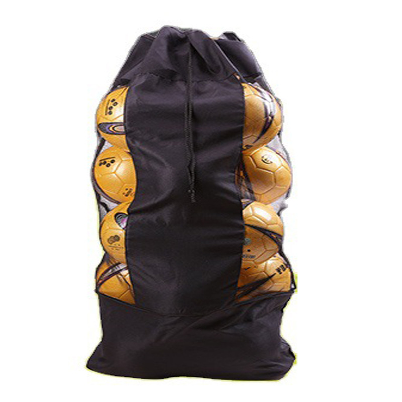 Factory direct large football bag basketball net bag thickened basketball bag sports bag basketball storage bag