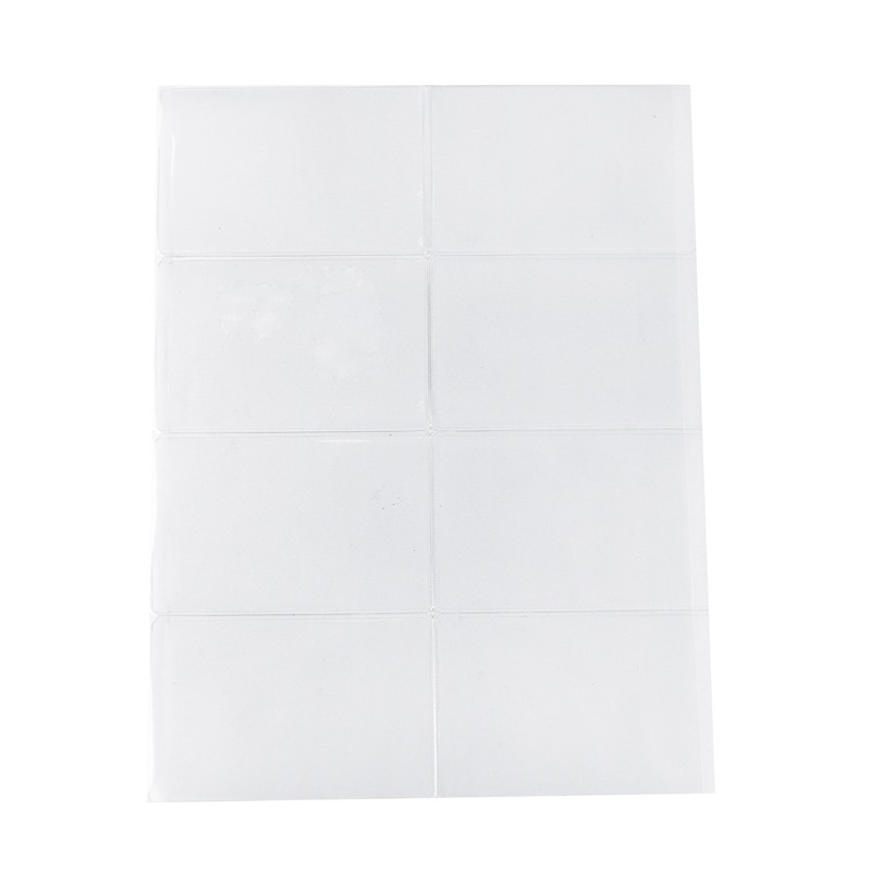 Transparent Frosted Plastic Traffic Certificate Card Holder Anti-magnetic Bank Card Holder IC Card Holder ID Card Bus Protective Cover