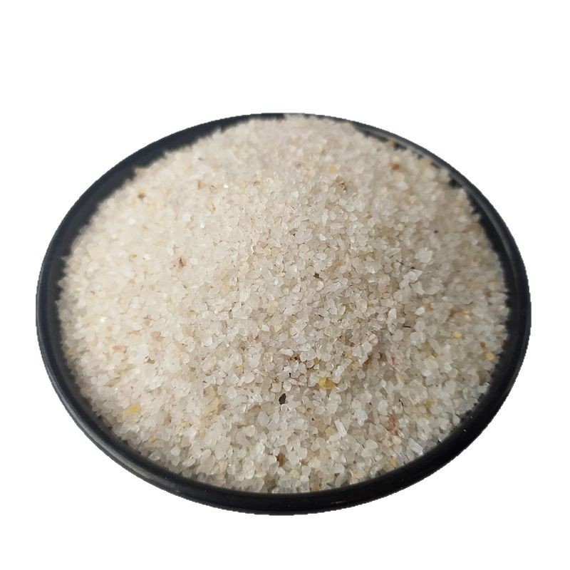 Exquisite Quartz Sand Sewage Treatment Filter Material Ceramic Casting Sand Blasting Artificial Marble Sand Painting Texture Painting Quartz Sand