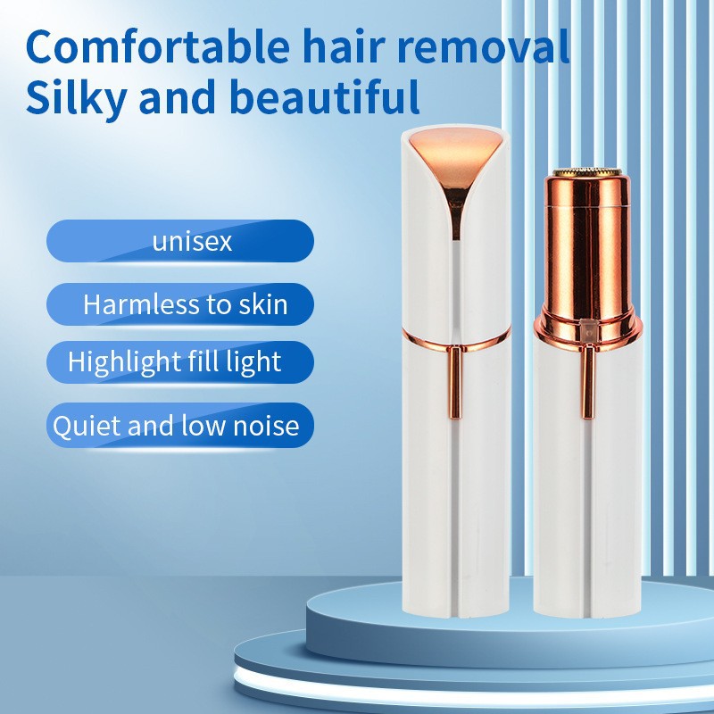 lipstick shaver electric eyebrow trimmer ladies hair remover usb charging mini hair shaving instrument hair remover