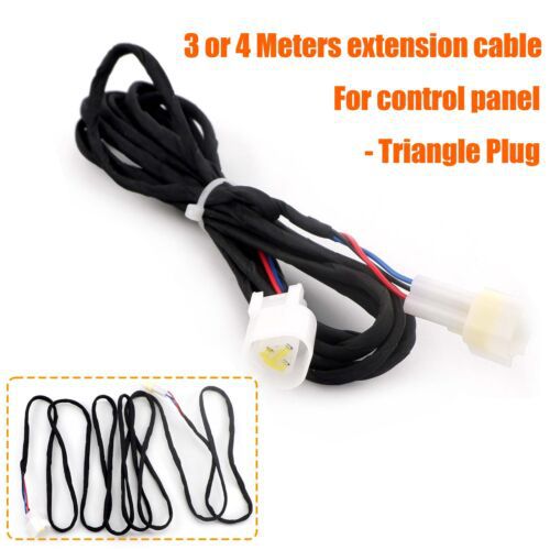 Parking diesel heater accessories LCD screen extension cord 12 v2kw5kw8kw3/4 meters extension switch cable