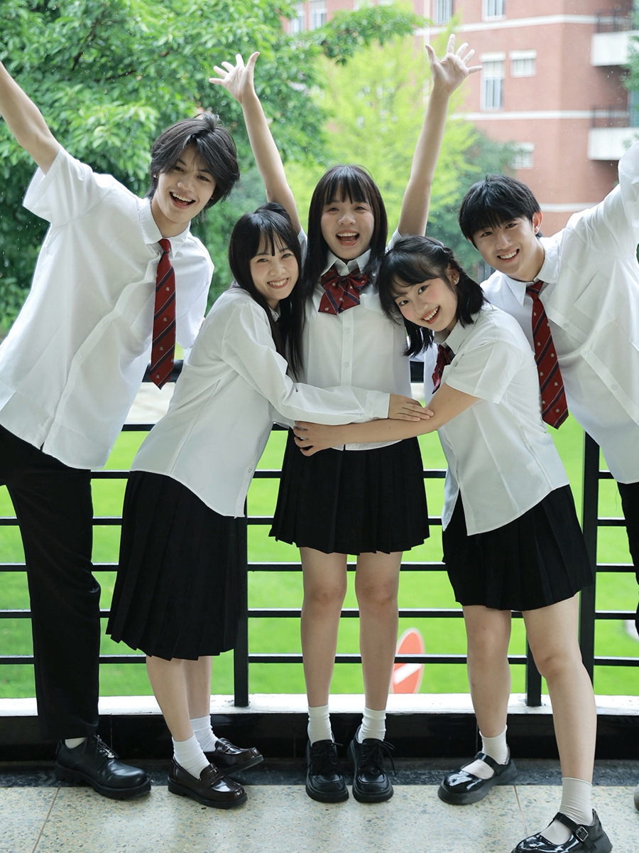 Классическая одежда JK, школьная униформа, белая рубашка для девушек