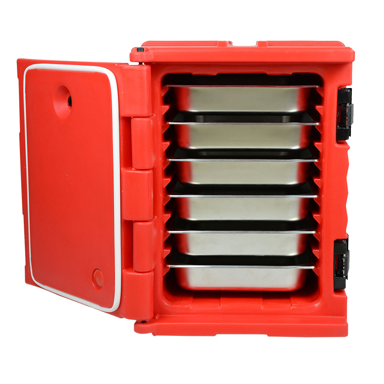 Pengwen Food-Grade Rotational Molding Food Insulated Box Insulated Food Delivery Box Canteen Insulated Box Large Capacity Commercial Stall