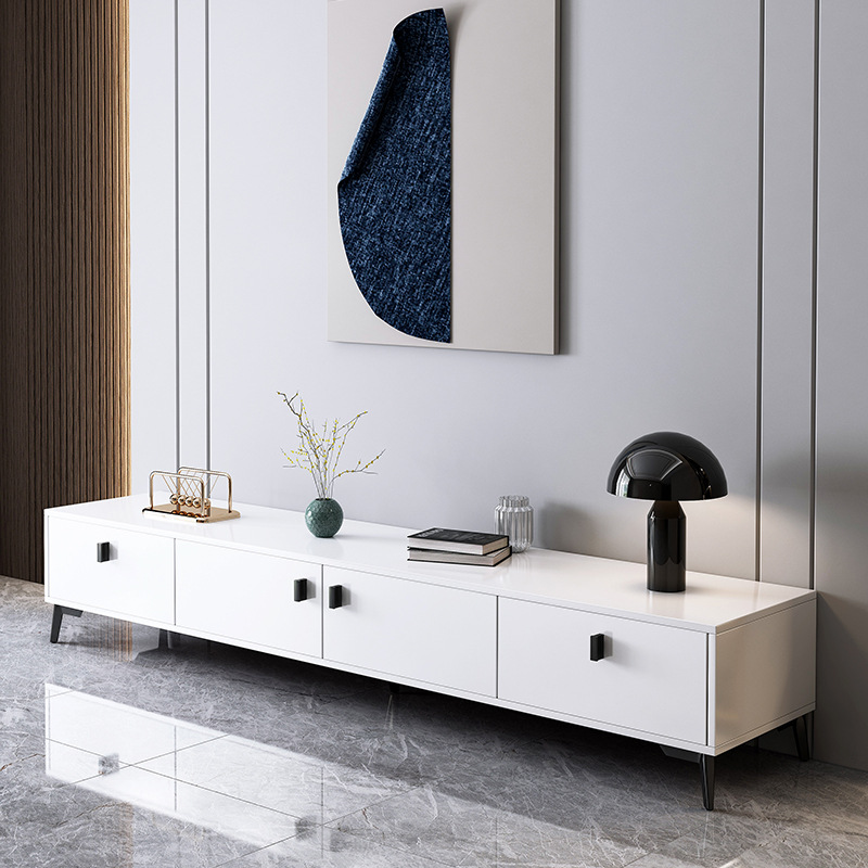 Длинный телевизионный шкаф, современный, простой, для маленькой квартиры, комбинация кофейного столика, телевизионного шкафа, настенного шкафа, для гостиной, спальни, балкона