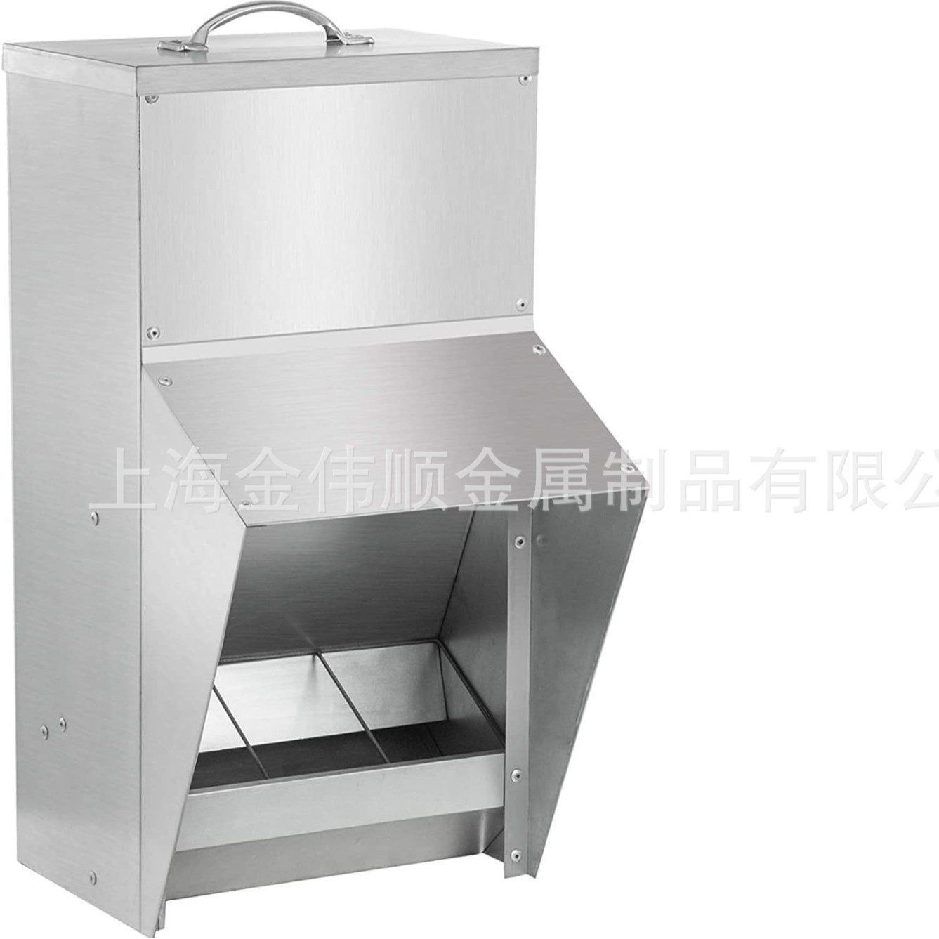 Кормушка для кур, утолщенная оцинкованная чаша для корма, ведро для корма для кур и оборудования для птицеводства