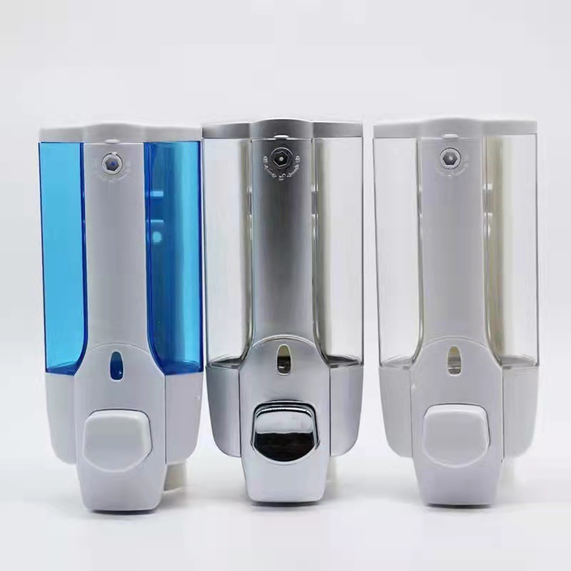 Soap dispenser shampoo box shower gel box 2-in -1 hand press