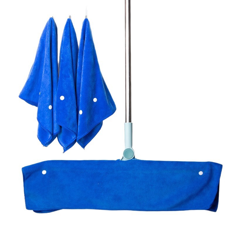 [New Online] Magic Mop Special Punched Cloth Cover Rag Thickened Housekeeping Cleaning Floor Scraping Towel
