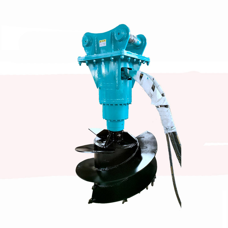 Foundation concrete pile cap forming machine digging machine is a kind of pile hole forming machine hook machine hydraulic pile cap soil cleaning device