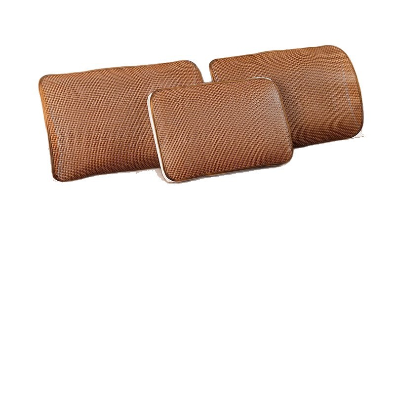 Summer Summer Mat Pillowcase Adult Rattan Pillow Cover Single Summer Mat Pillowcase Summer Cool Bamboo Pillowcase Household Rattan Mat