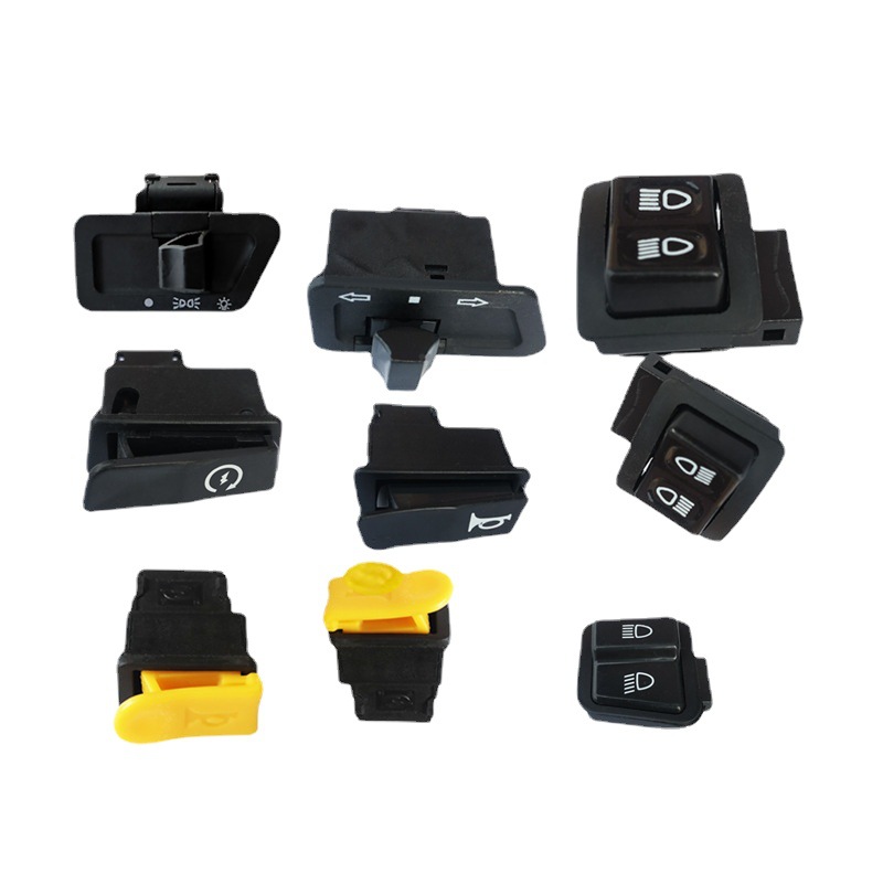 Electric car motorcycle five switches dimming horn steering headlight electric start switch button five switches