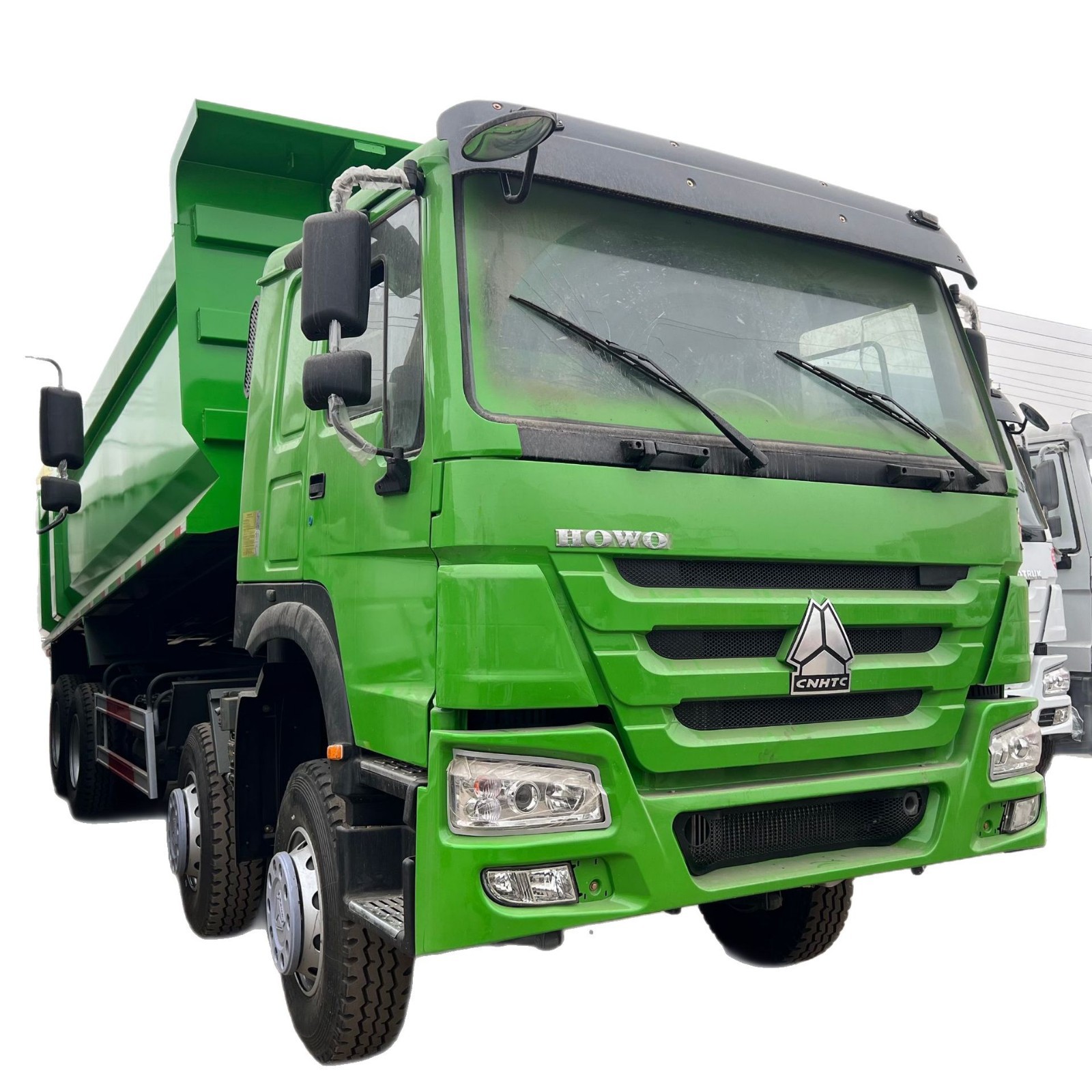For Sale of Second-Hand Heavy Car Howo Dump Truck 8×4 Front Four Rear Eight Mines Soil Truck Engineering Vehicle