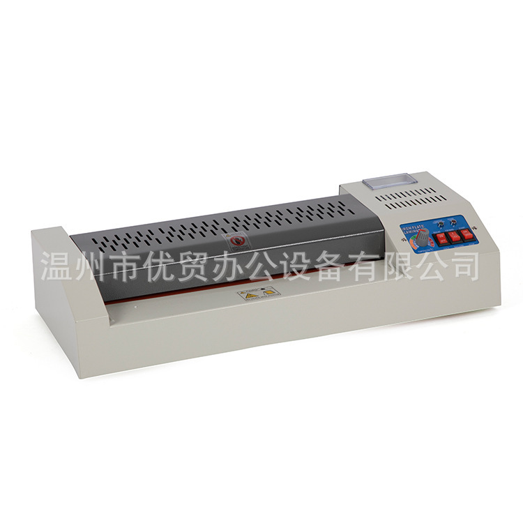Single plastic sealing machine office home laminating machine glue machine with thermometer without handwheel small plastic sealing machine wholesale