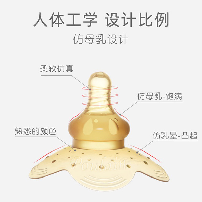 Factory direct nipper cover double-layer protection anti-bite shield breast patch ultra-thin invagination feeding artifact lactation bra