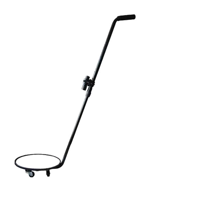 Portable under Vehicle Inspection Mirror Round Mirror Pull Rod Operation Vehicle Detection under Vehicle Detector