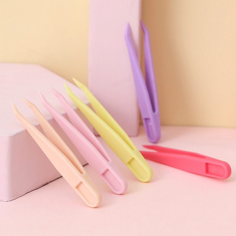 Мини пластиковые пинцеты 6 см, мультяшные, для рук, клипсы, наклейки, упаковка, инструмент Guka DIY