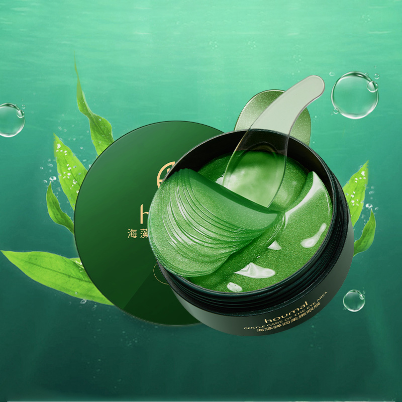 Humei 24K Gold Eye Mask Soft Eye Circles Lifting and Elastic Crystal Eye Mask Sticker Skin Care Products Wholesale Delivery