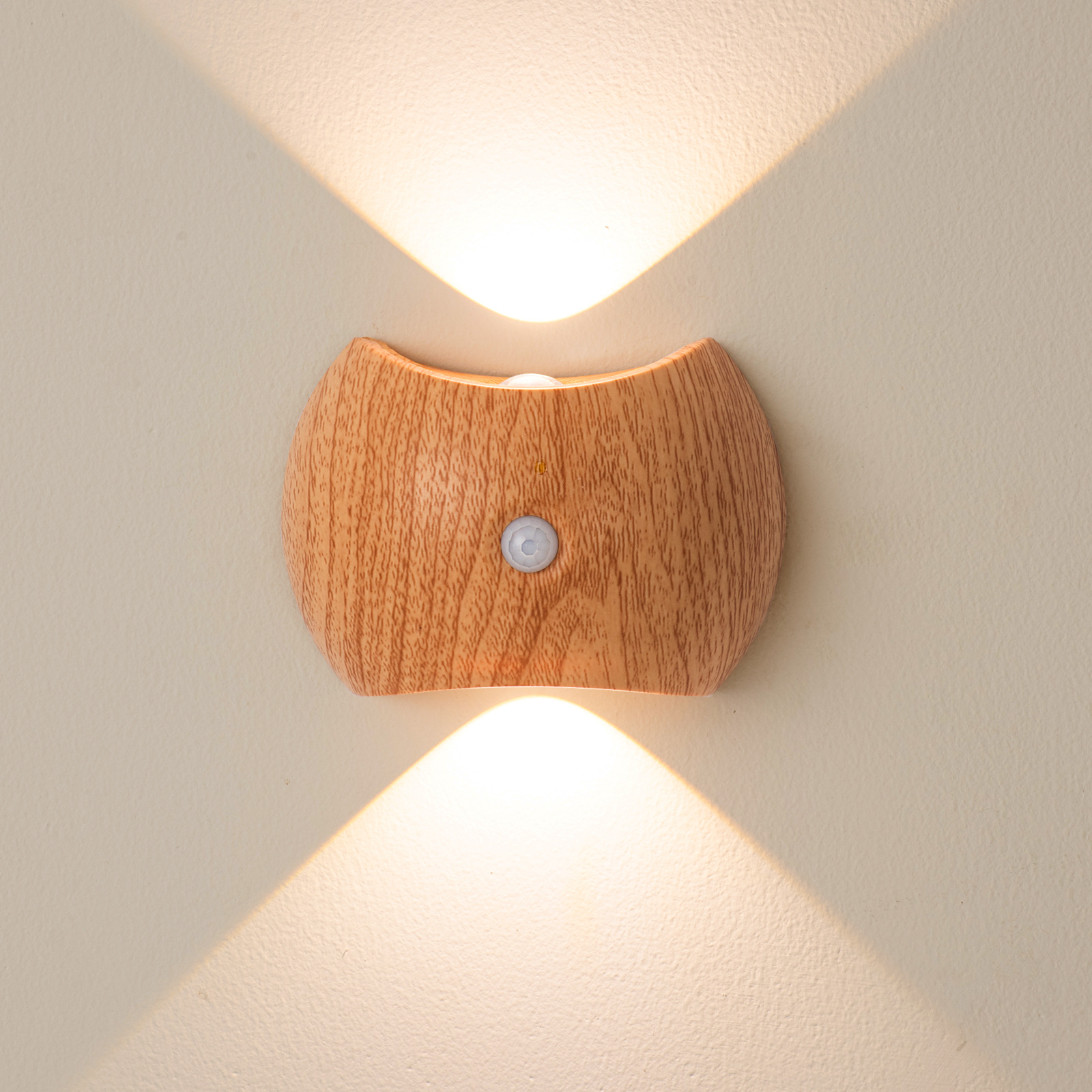 Cross-Border Charging Magnetic Wall Lamp Led Human Body Sensor Bedroom Hotel Bedside Lamp Indoor Wiring-Free Staircase Wall Lamp