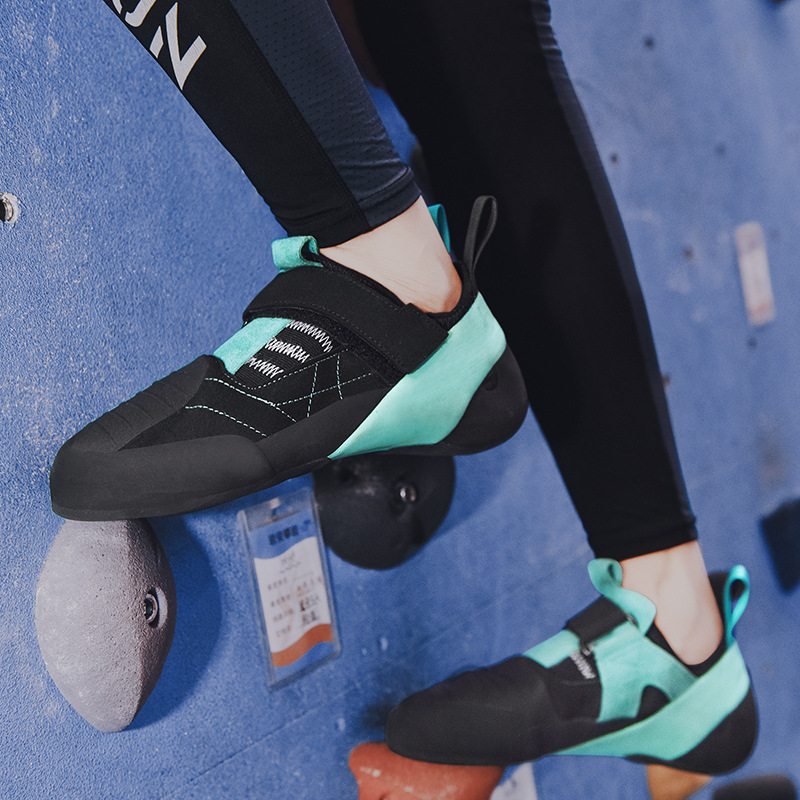 New Rock Climbing Shoes for Men and Women, Professional Competitive Models, Lightweight and Strong Grip Couples, Parent-Child Indoor Bouldering Climbing Training Shoes