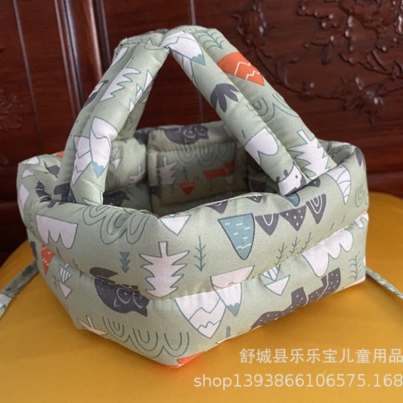 Wholesale baby anti-fall head cap baby toddler pillow anti-fall cap anti-collision breathable children's anti-fall cap four seasons universal