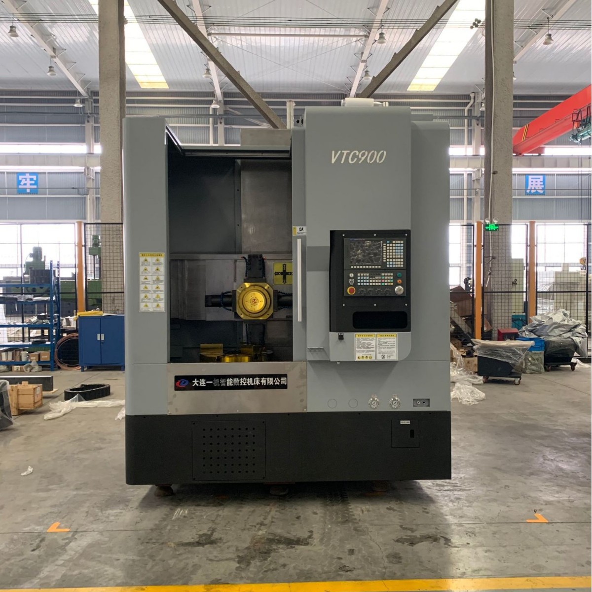 Non-standard CNC vertical lathe shell CNC vertical lathe automobile hub processing lathe processing plate lathe turning and milling integration