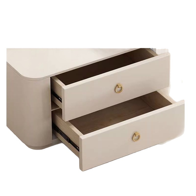 Cream Style Design Slate Coffee Table Cream Style White Slate Coffee Table Combination Light Luxury Small Apartment Living Room Home Coffee Table