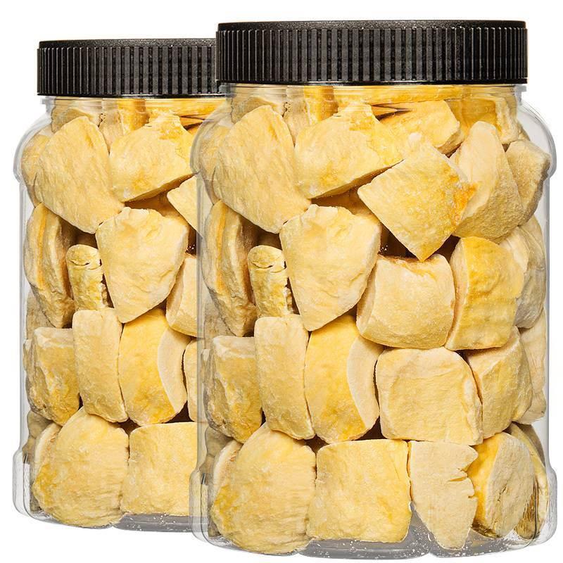 Freeze-dried durian 500g large canned Thai gold pillow non-cat mountain king durian crisp piece dried fruit snacks