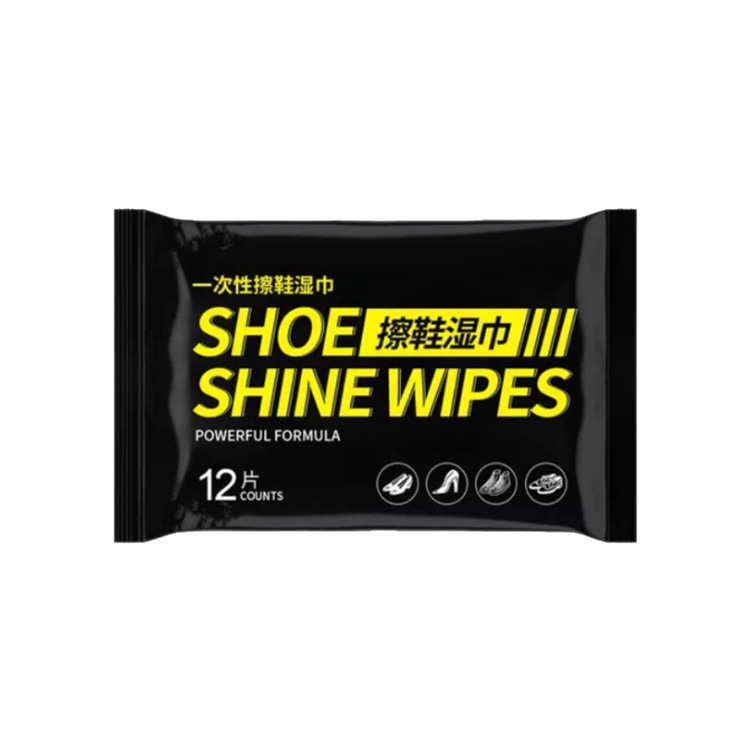 Disposable white shoe wipes, same style wet tissue with TikTok, universal water-free wet wipes, factory delivery