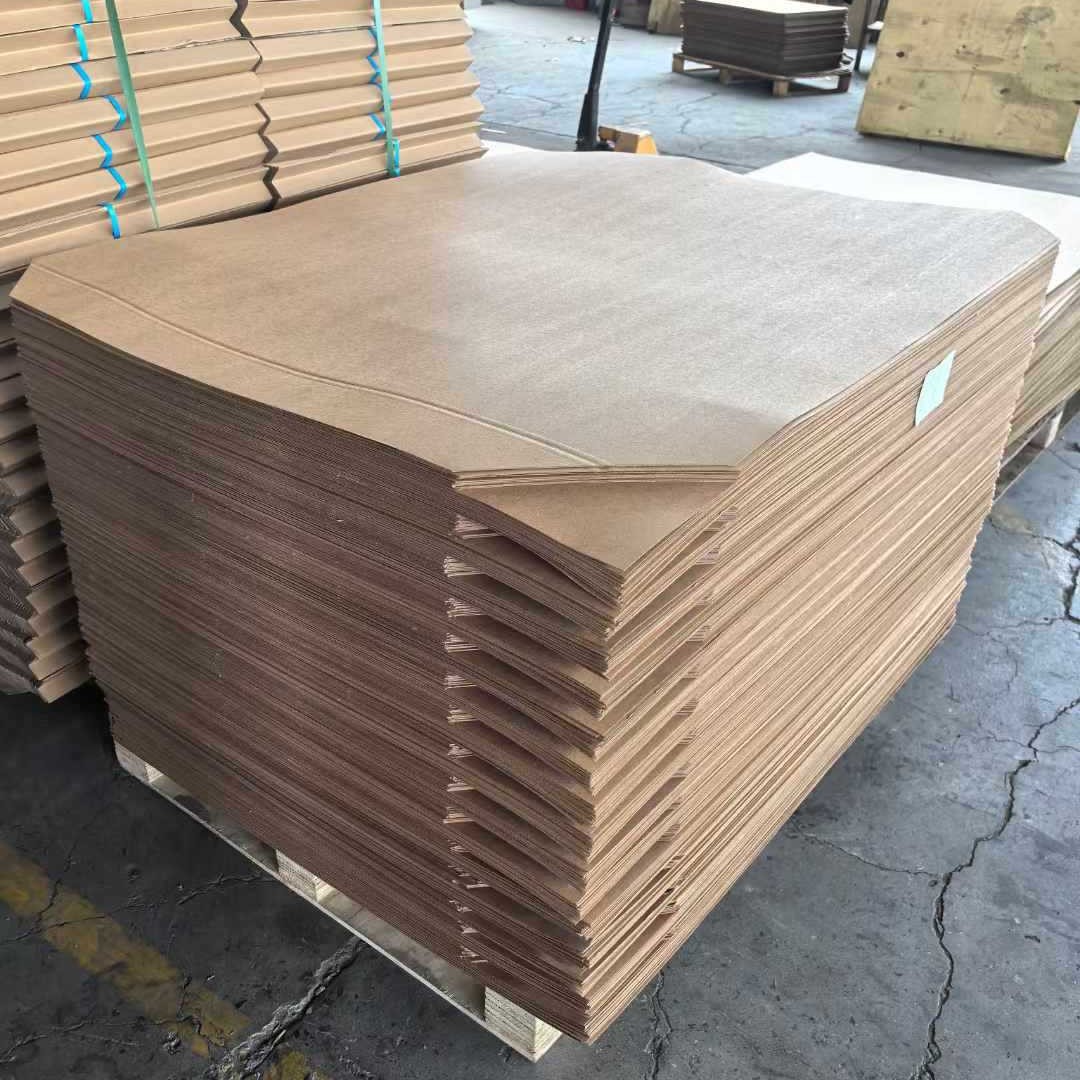 Kraft Paper Pallet Manufacturers Can Customize Sliding Devices for Moving and Loading into Containers, Specialized Warehouse Internal Turnover Paper Slides