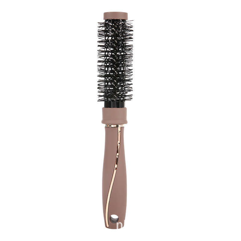 Aluminum Tube Hairdressing Comb, Foreign Curly Hair Comb, High Temperature Styling Comb, Air Cushion Comb Set, Multi-Size Roller Comb Customization