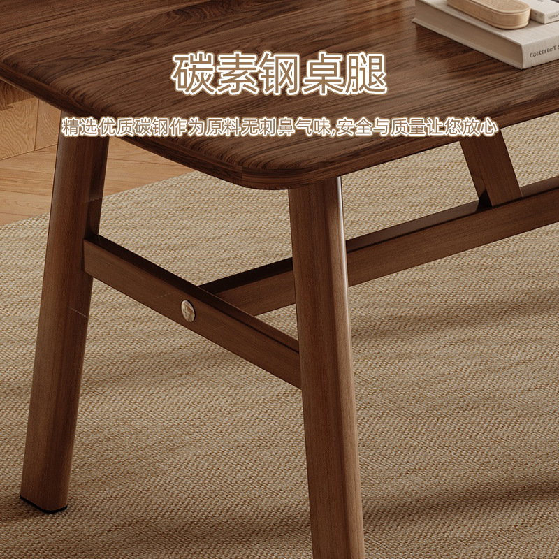 New Chinese Dining Table Nordic Commercial Home Long Table Negotiation Table Conference Table Balcony Tea Table Hotel Homestay Dining Table