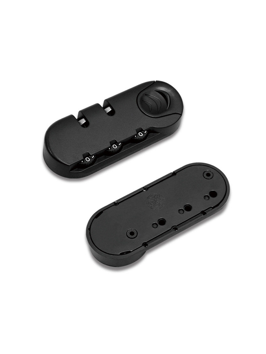 Pull rod luggage combination lock suitcase pull tab fixed lock backpack zipper lock factory wholesale customs lock in stock