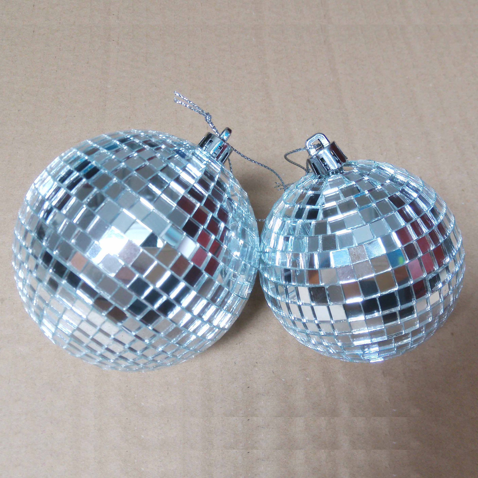 50mm glass mirror ball Christmas ball pendant (40mm-200mm Can Do)