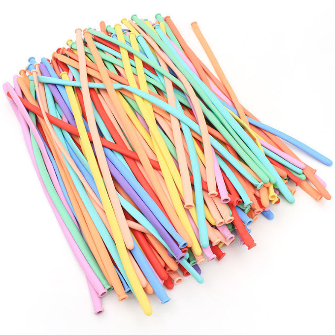 Authentic little Prince 1.8g magic strip thick mixed color balloon wholesale woven modeling matte Macaron color