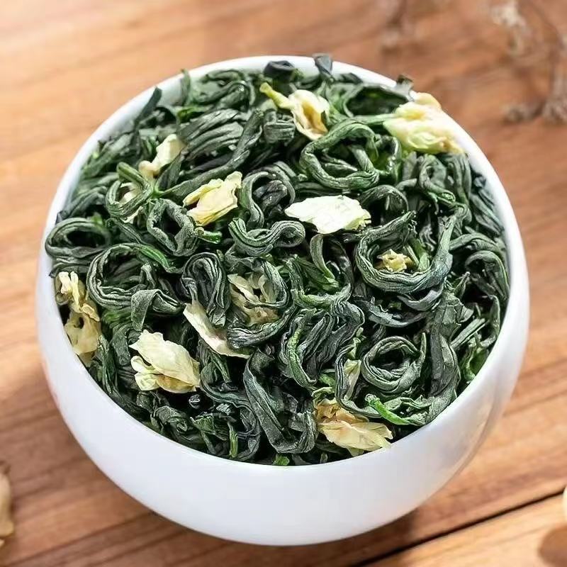 Authentic Guangxi Jasmine Tea 2025 New Tea Luzhou-flavor Bubble-resistant Herbal Tea Canned in Bag