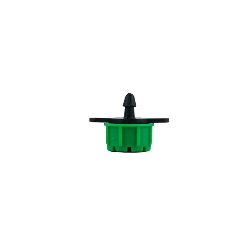 Eight-Hole Adjustable Green Dripper Flow Dripper for Gardening Drip Irrigation of Fruit Trees and Flower Pots, Automatic Flower Watering with Micro-Spray