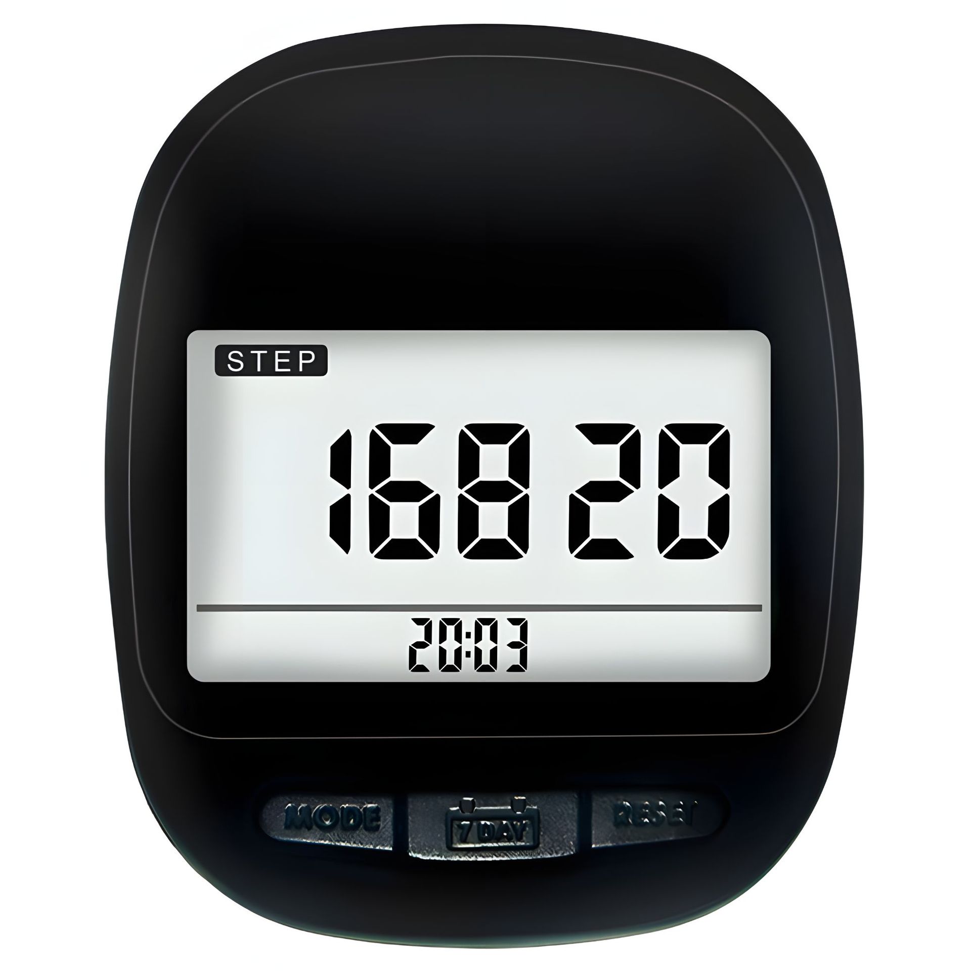 Новый 2D многофункциональный педометр, подсчет шагов, расстояния, калорий, временная память, в наличии