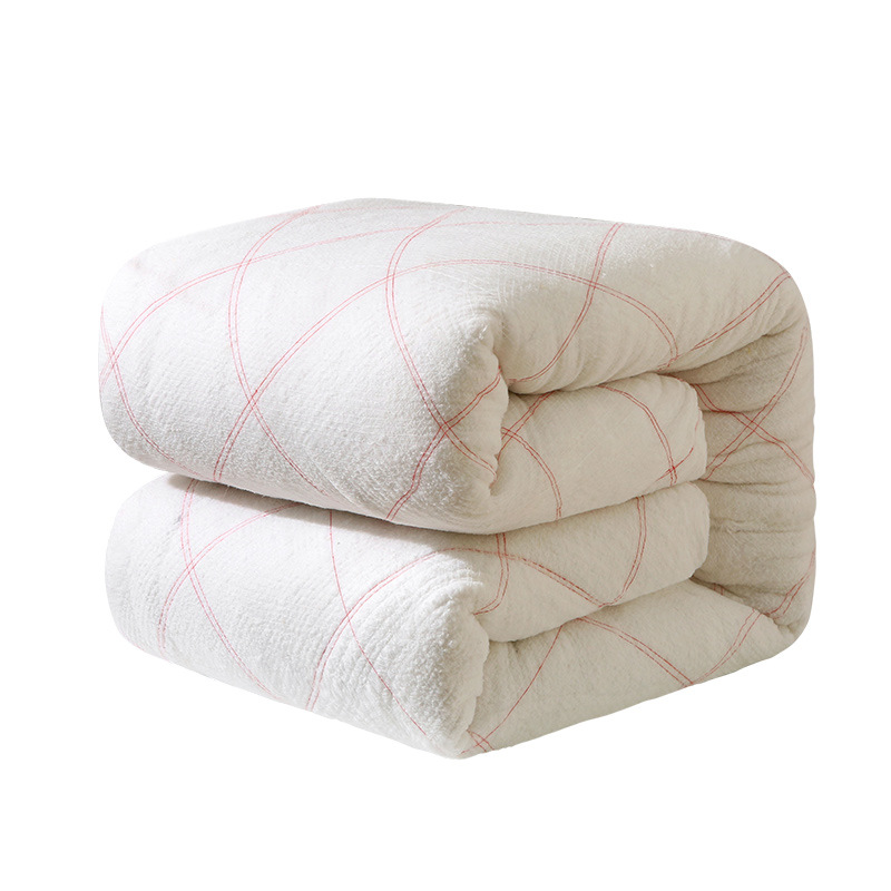 Thickened Cotton Quilt Mattress Pad for Winter, Student Dormitory Spring, Autumn, and Winter Thickened Warm Quilt