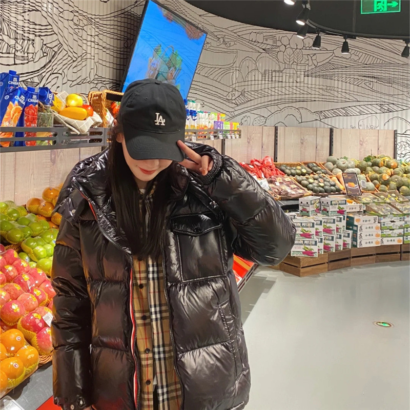 2025 New m Brand Winter down Cotton Jacket for Men and Women, Cross-Border Trade, Korean Version, Classic Loose Thickened Couple's Coat