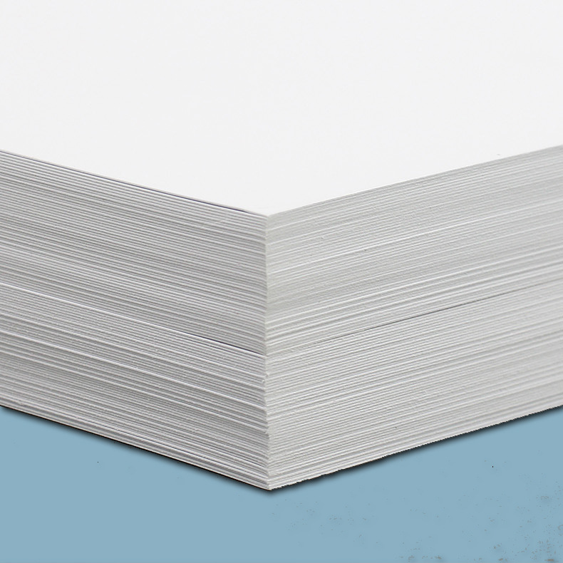 Oil painting stick white cardboard A4A3 cardboard hand origami 8K4K packaging printing paper