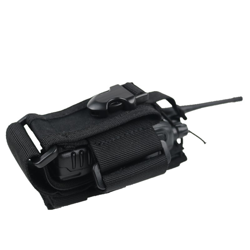 Tactical Walkie-Talkie Set Outdoor Wireless Pager Protective Cover Multi-Functional Tool Bag Portable Walkie-Talkie Bag