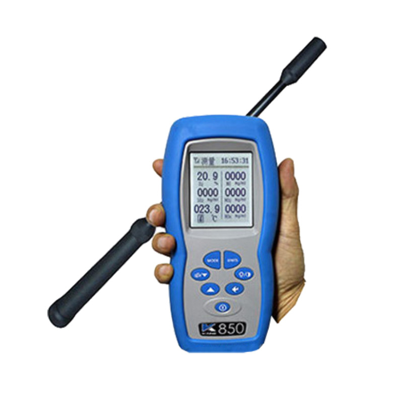 British Kane 850 Plug-In Remote Control Fast Flue Gas Analyzer Wireless Printing Flue Gas Detector